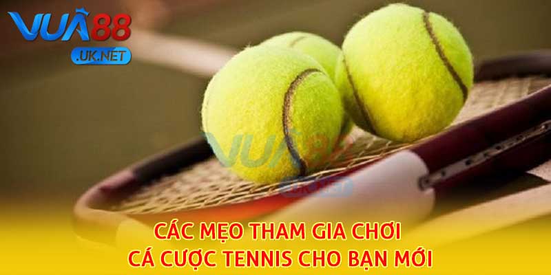 Các mẹo tham gia chơi cá cược tennis cho bạn mới