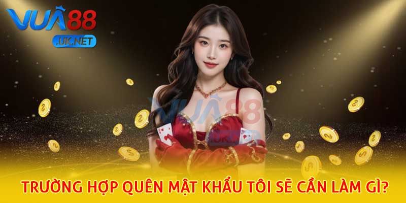 Hướng dẫn người chơi trường hợp bị quên mật khẩu
