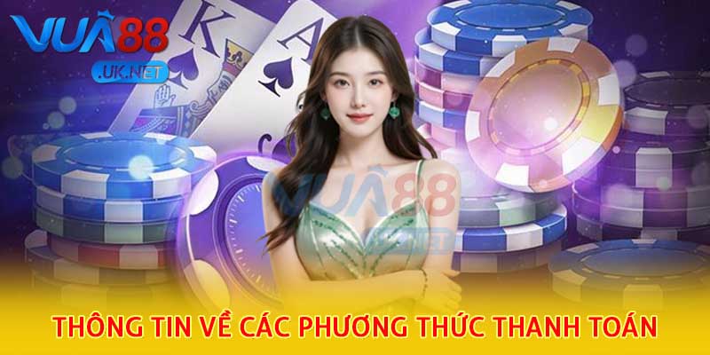 Thông tin về các phương thức thanh toán